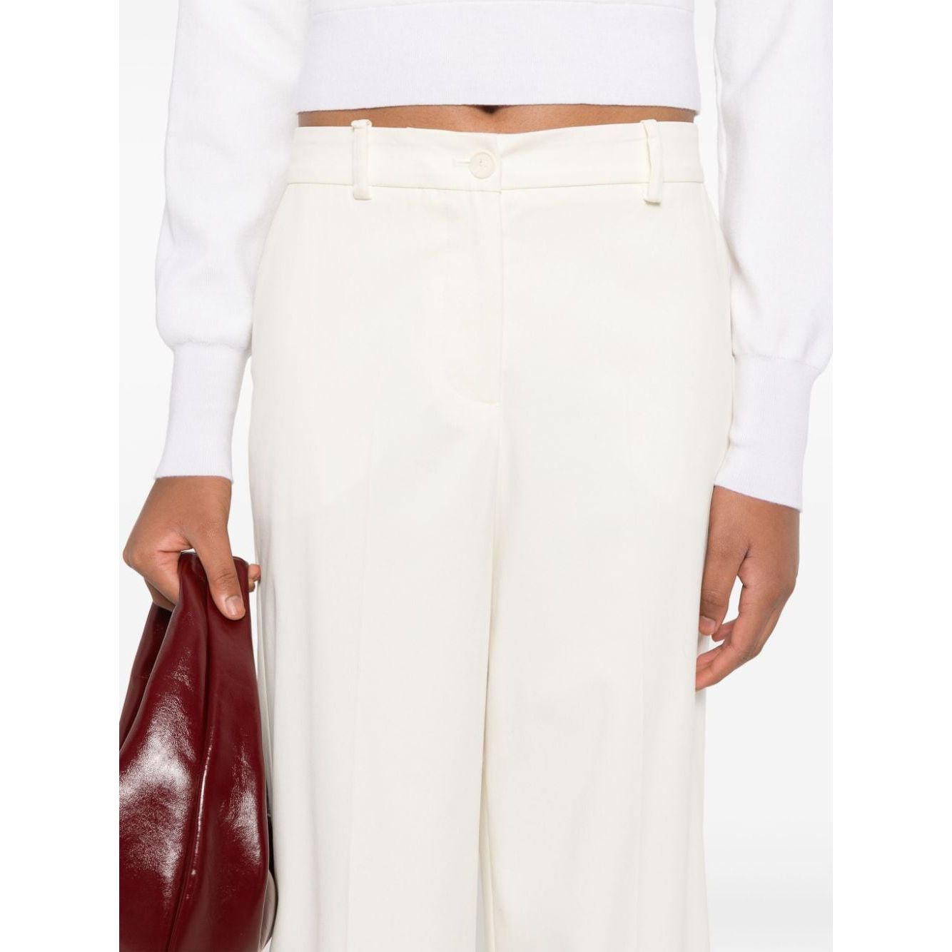 Parosh Trousers White Trousers