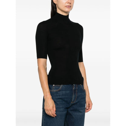 Majestic Sweaters Black Topwear