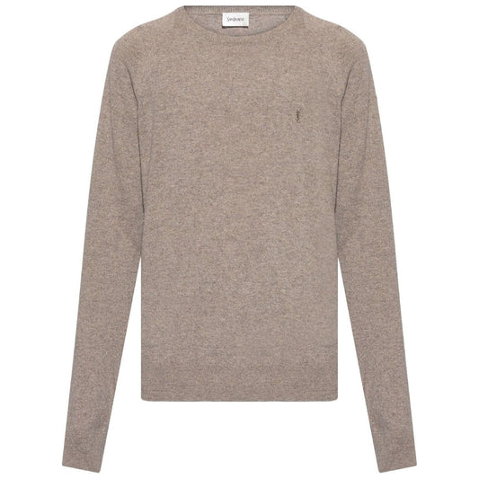 Saint Laurent  Sweaters Dove Grey Topwear Saint Laurent Rosy Brown