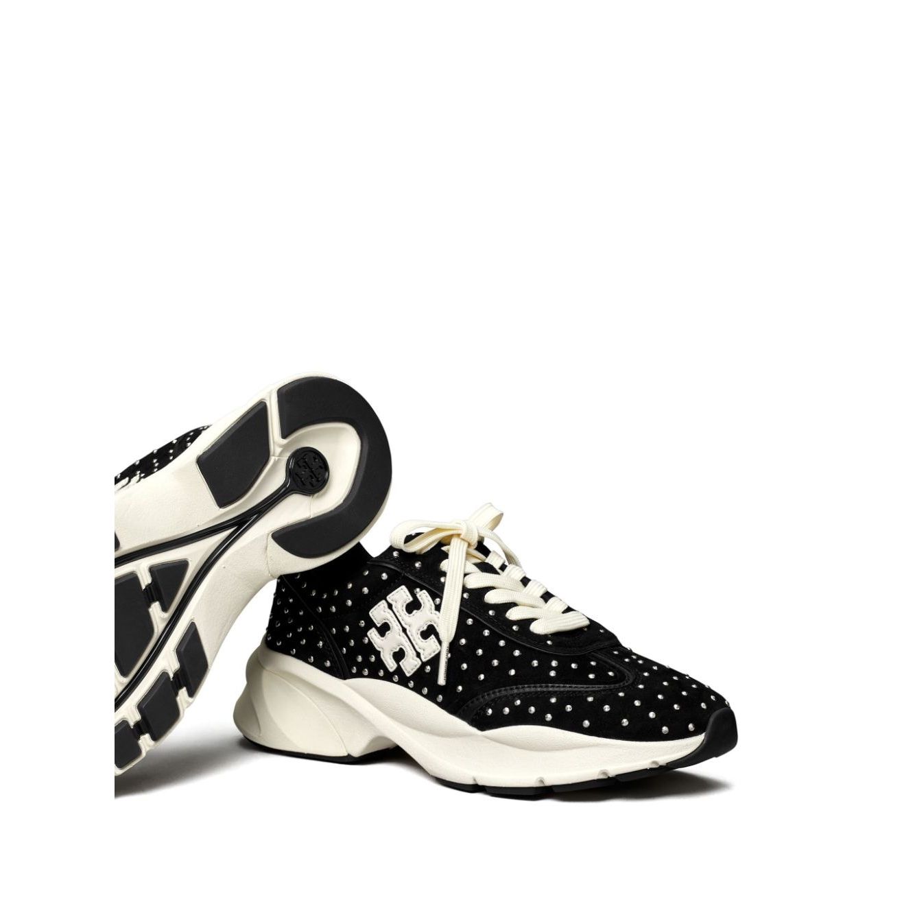 Tory Burch good luck studded trainers