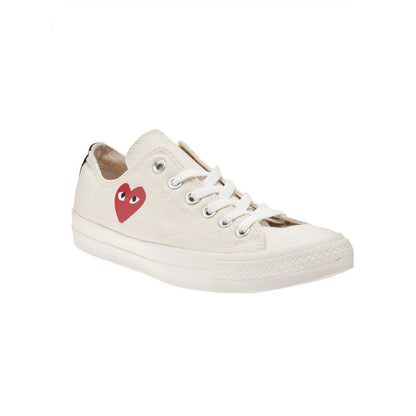 Comme Des Garcons Play Single Heart Chuck 70 Sneakers