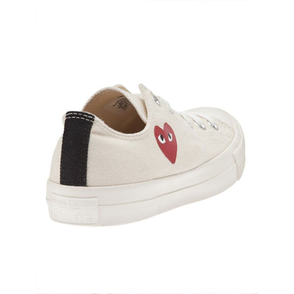 Comme Des Garcons Play Single Heart Chuck 70 Sneakers