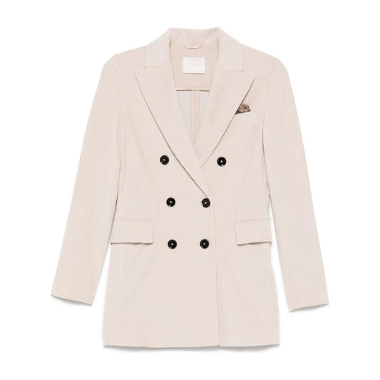 Circolo 1901 Jackets Cream Jackets Circolo 1901 Antique White