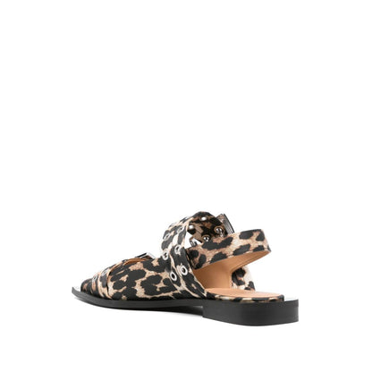 Ganni Printed Ballerinas
