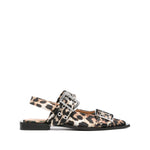 Ganni Printed Ballerinas Flat Shoes