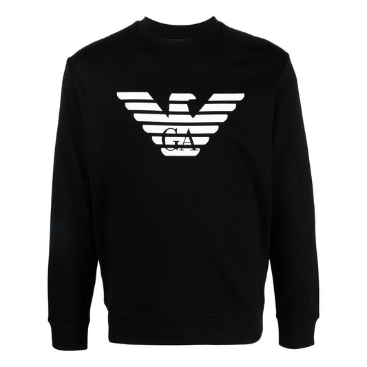 Emporio Armani Modal-blend sweatshirt with logo print 8N1MR61JRIZF008-P25