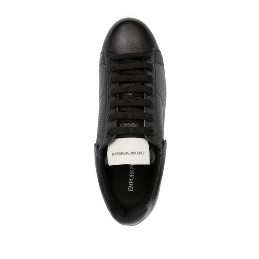 Emporio Armani tumbled leather sneakers X4X264XF76800002-P25