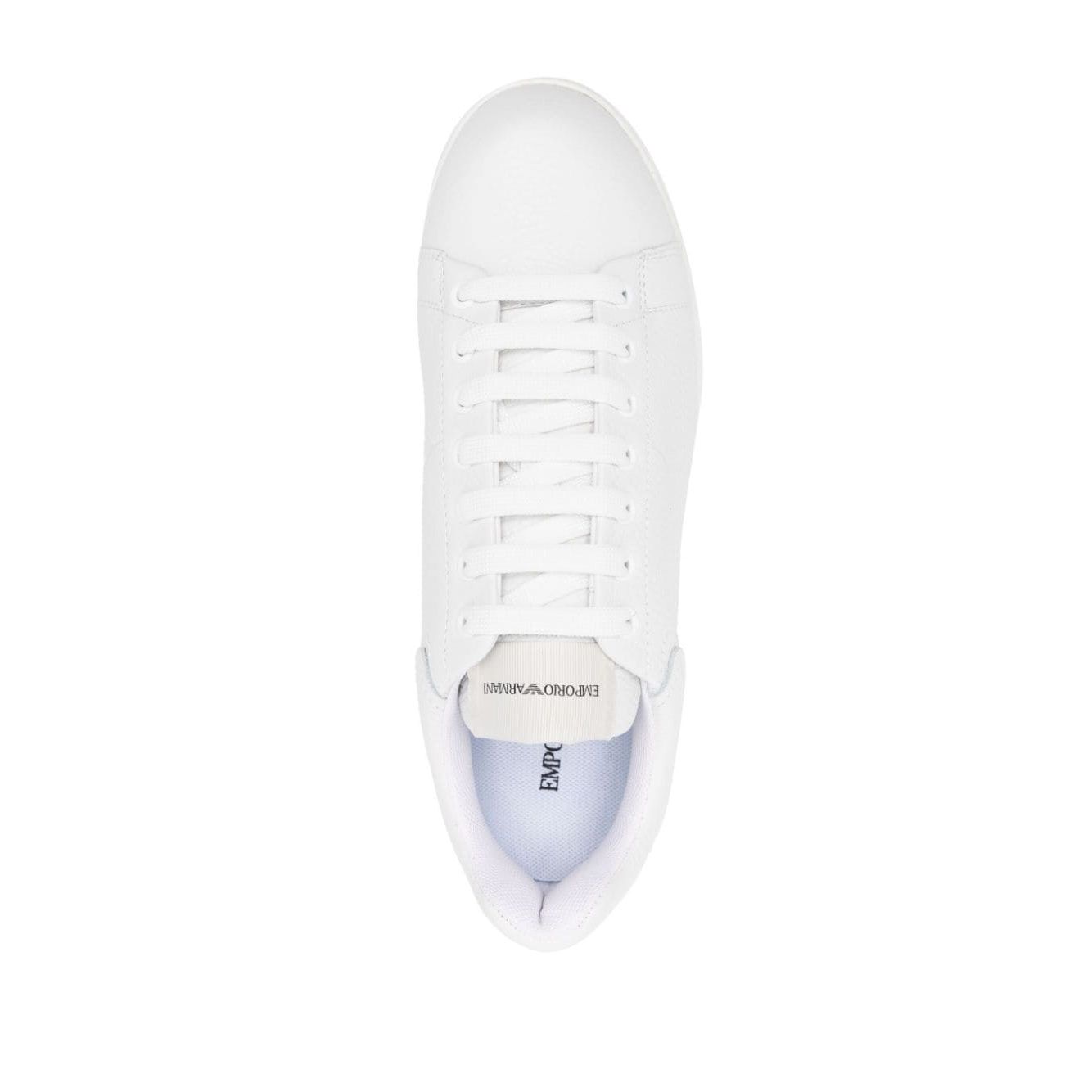 Emporio Armani leather low top sneakers Sneakers