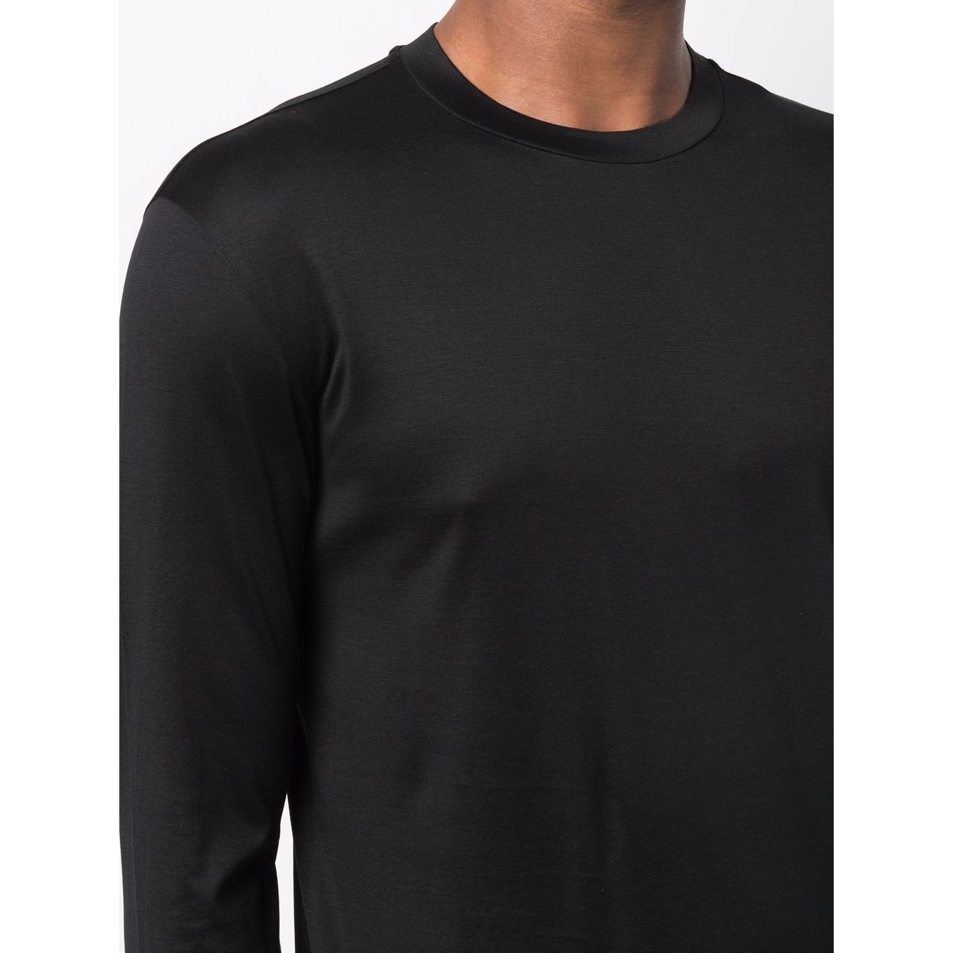 Emporio Armani ASV sweater in black Topwear
