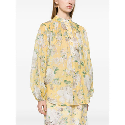 Zimmermann Acacia Scalloped Shirt Shirts