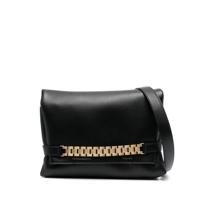 Victoria Beckham mini Chain Pouch leather clutch
