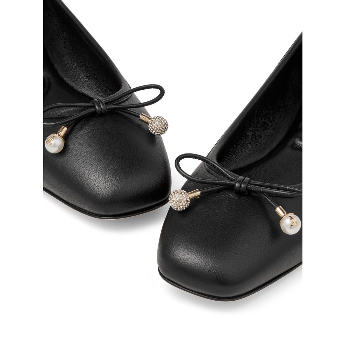Jimmy Choo Elme Flat with Pearl embellishment