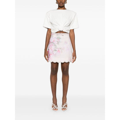 Zimmermann Crush Mini Skirt Skirts
