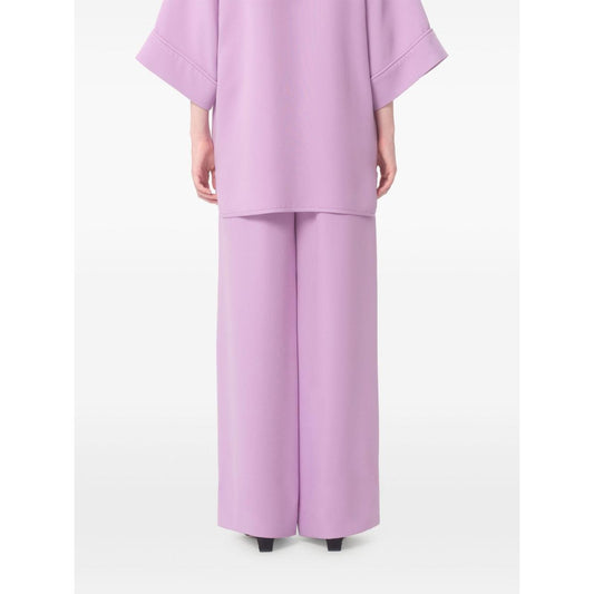 Valentino Trousers Lilac Trousers Valentino Lavender