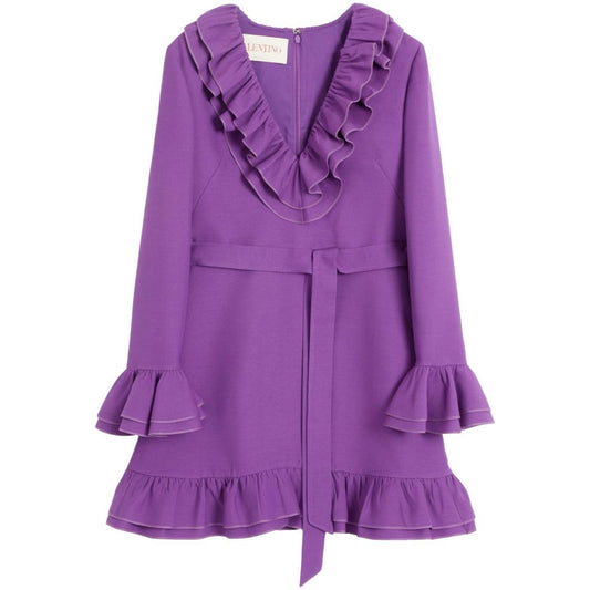 Valentino Dresses Purple Dresses Valentino Slate Gray
