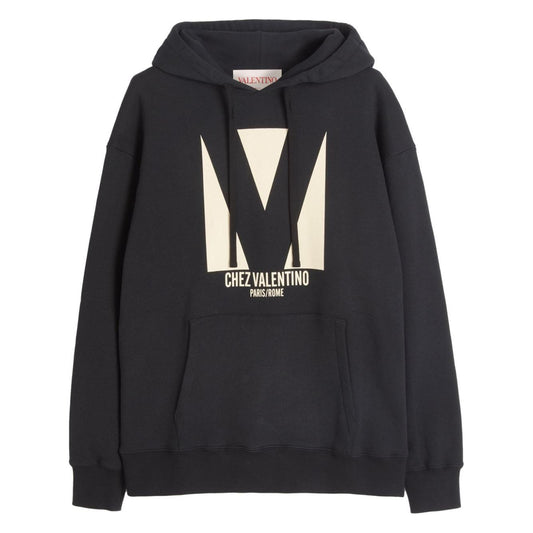 Valentino Sweaters Black Topwear Valentino Dark Slate Gray