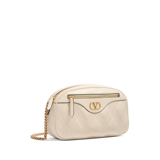 Valentino Garavani Quiltie 67 leather camera bag