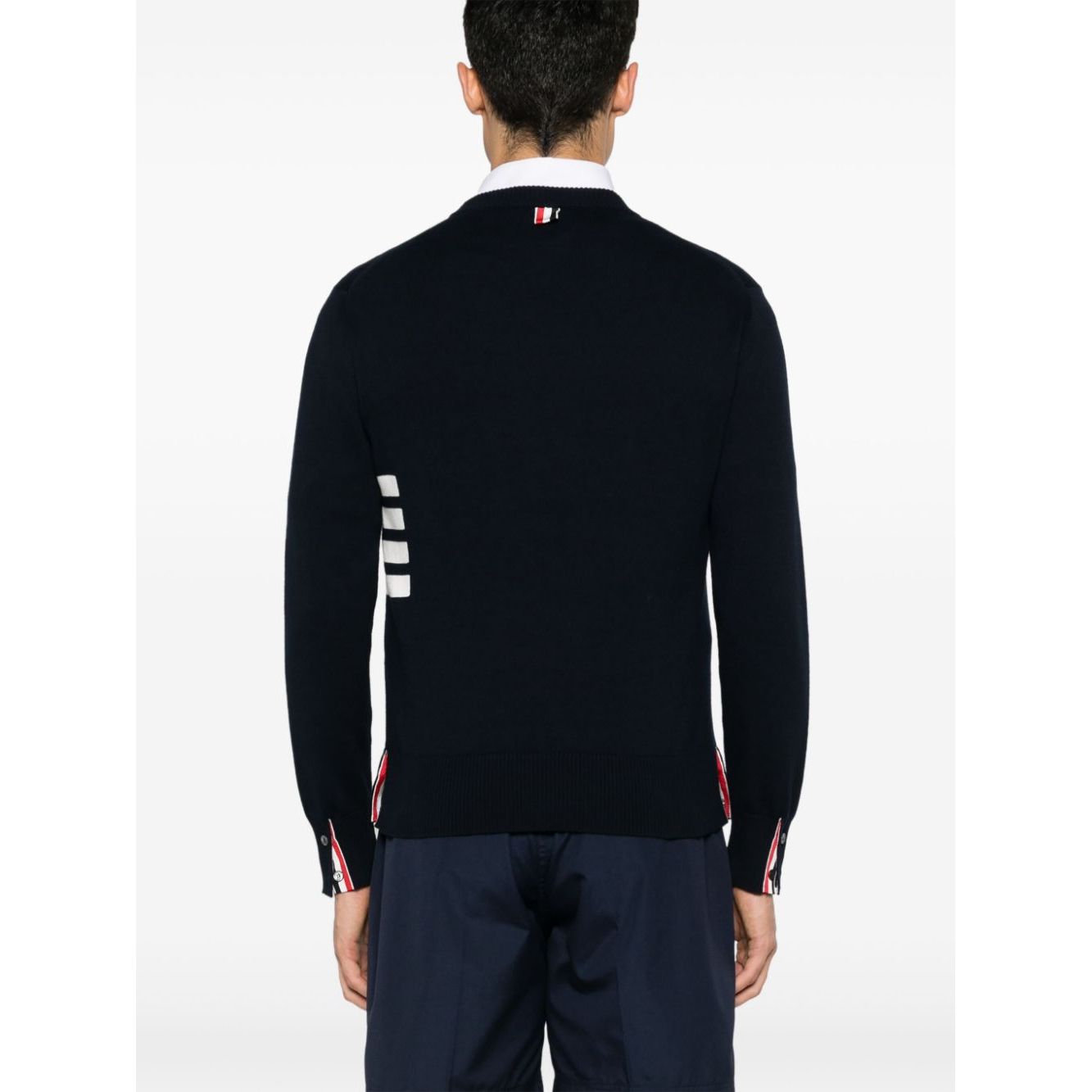 Thom Browne Sweaters Blue Topwear
