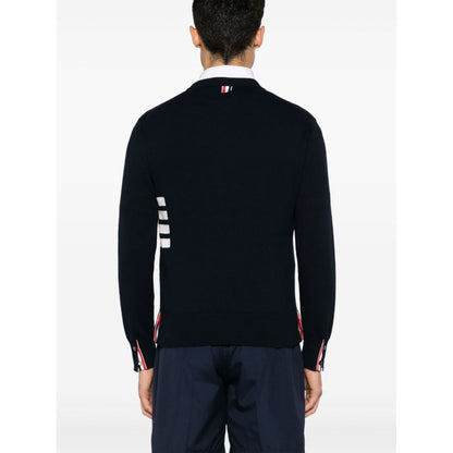 Thom Browne Sweaters Blue Topwear