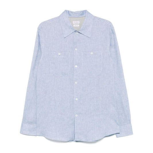 Brunello Cucinelli linen shirt MM6840658C132-P25