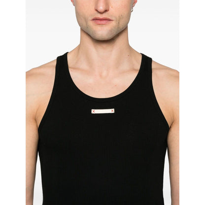 Maison Margiela ribbed-knit top