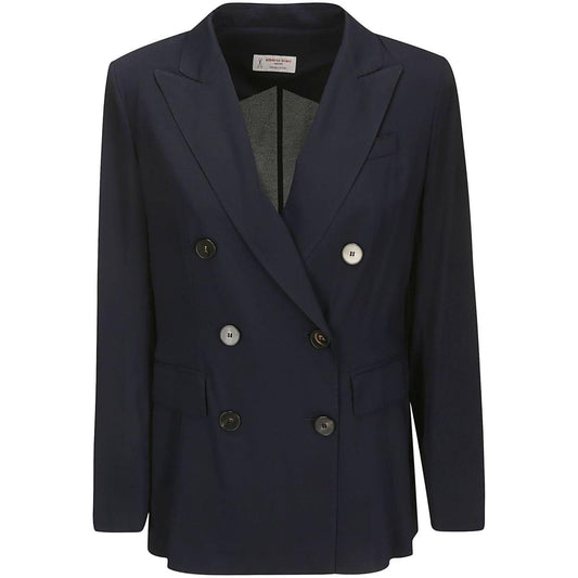 Alberto Biani double breasted blazer Jackets Alberto Biani Dark Slate Gray