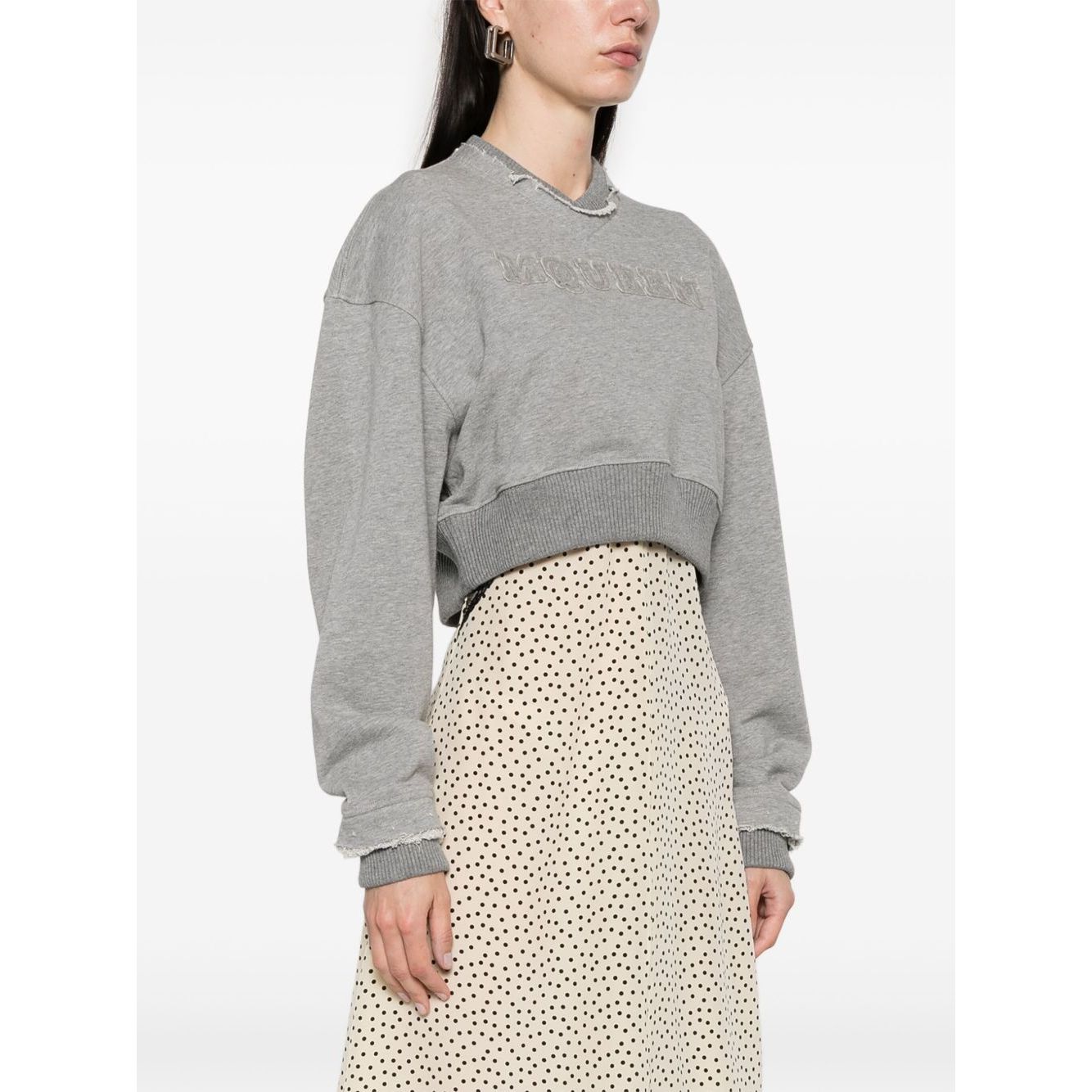 Alexander McQueen Sweaters Grey