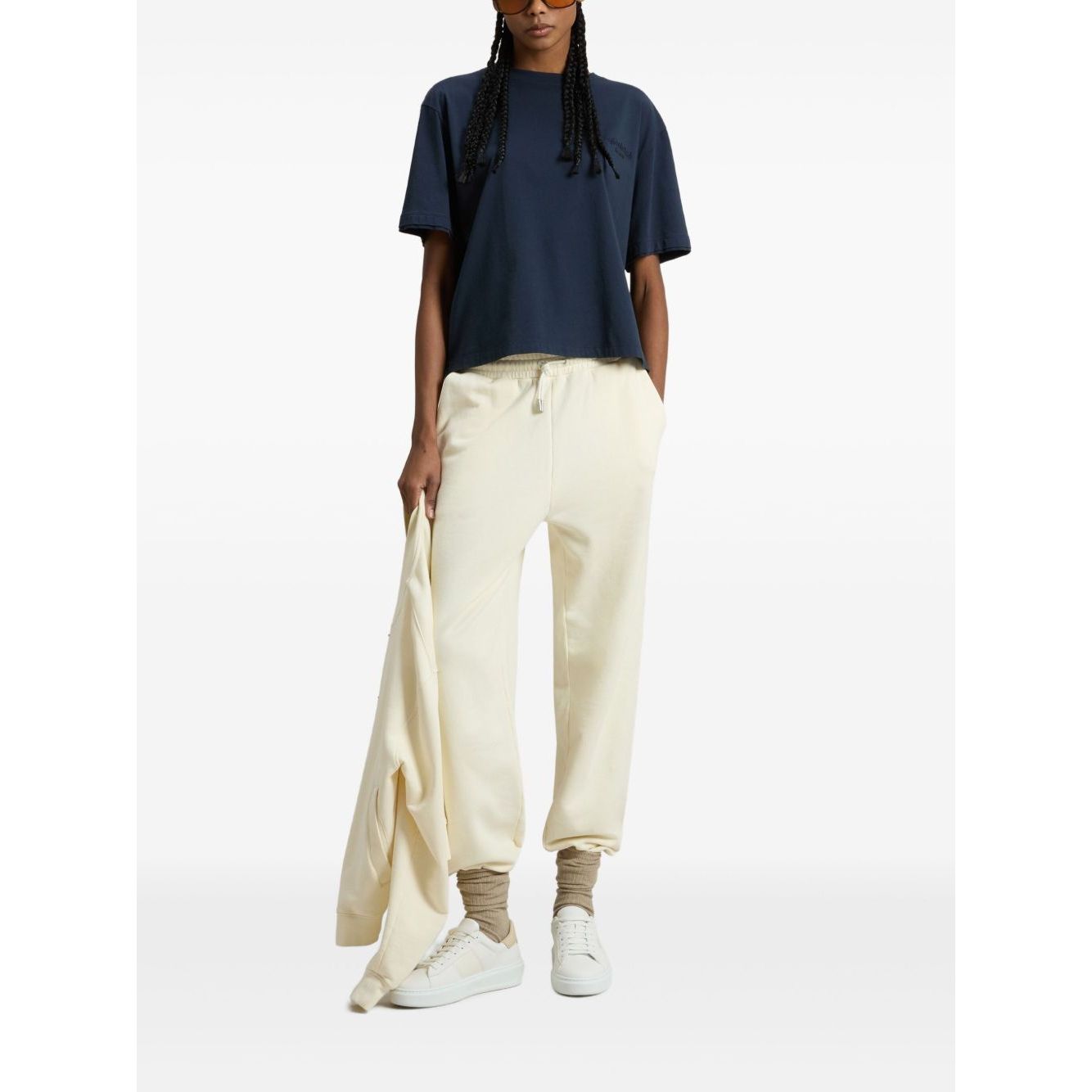 Woolrich Pure Pima Cotton T-Shirt with Logo