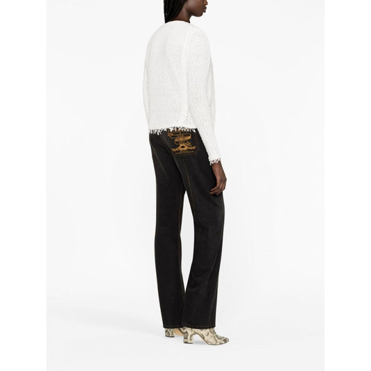 Iro Shavani fringe jacket Jackets Iro White Smoke