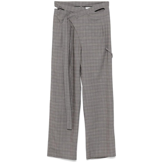 Ottolinger Checkered trousers 12320152302GRY-P25