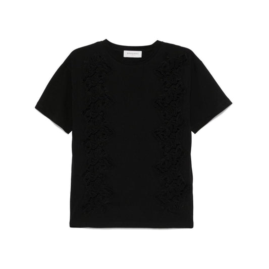 ERMANNO FIRENZE T-shirts and Polos Black D46EL040EE5MF099-P25