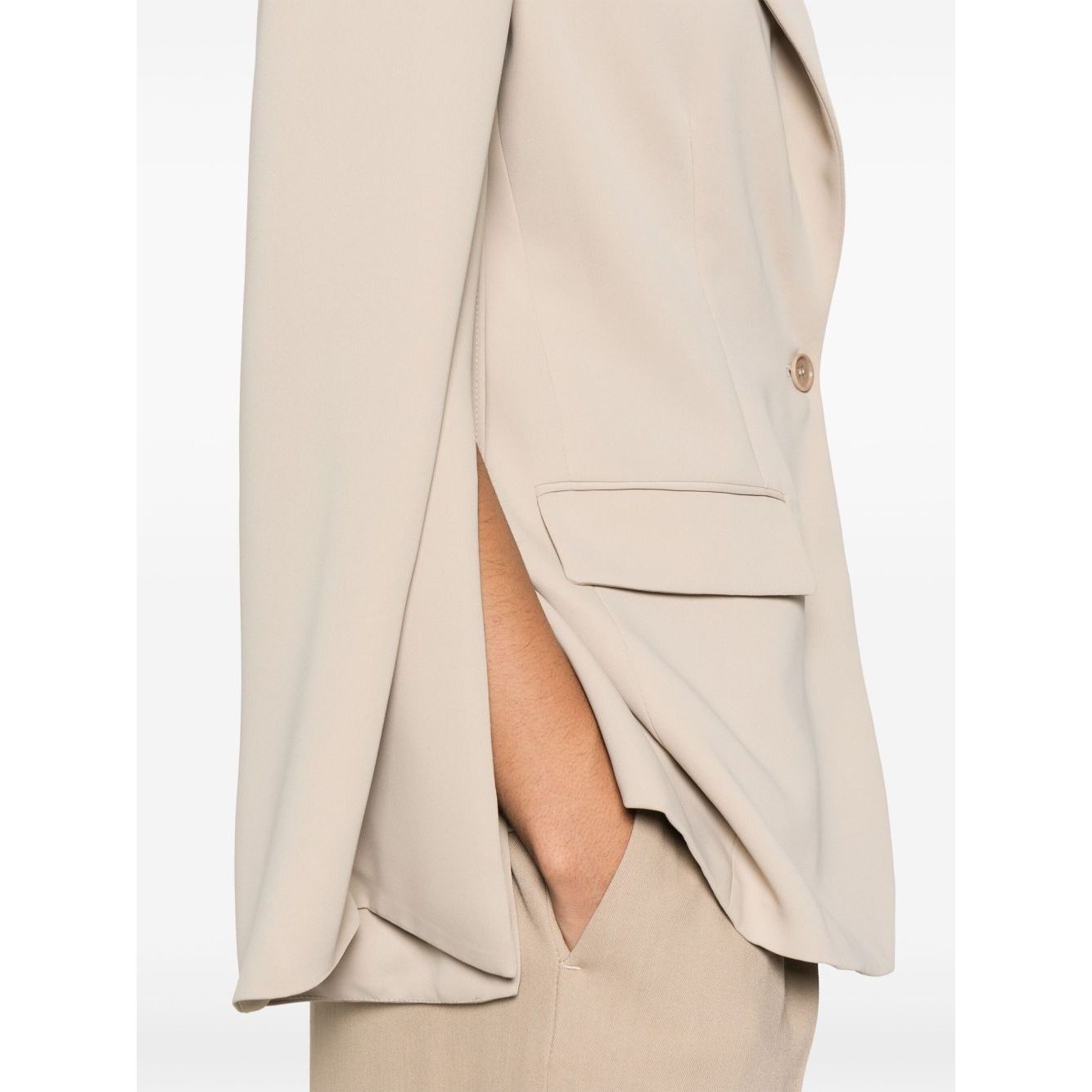 Parosh Single-Breasted Blazer Jackets