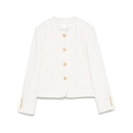 Dunst Tweed jacket Jackets Dunst White Smoke