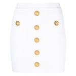 Balmain ribbed-knit miniskirt Skirts