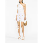 Balmain ribbed-knit miniskirt Skirts