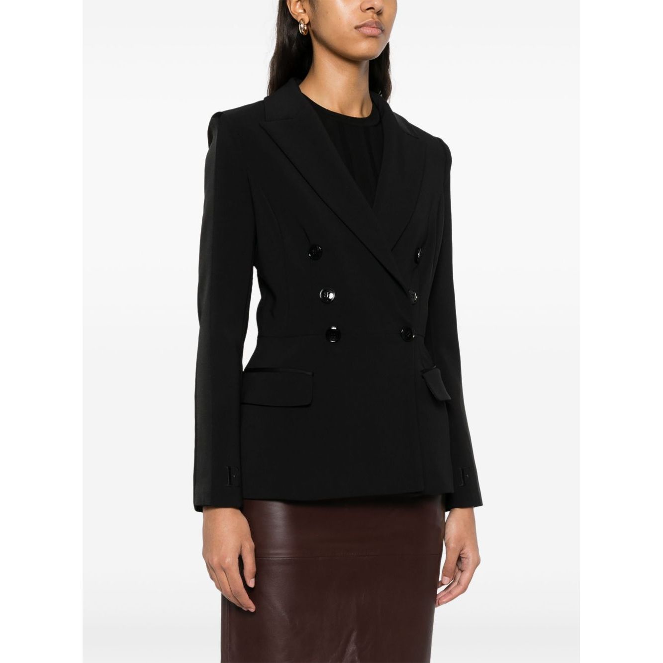 Elisabetta Franchi double breasted blazer Jackets