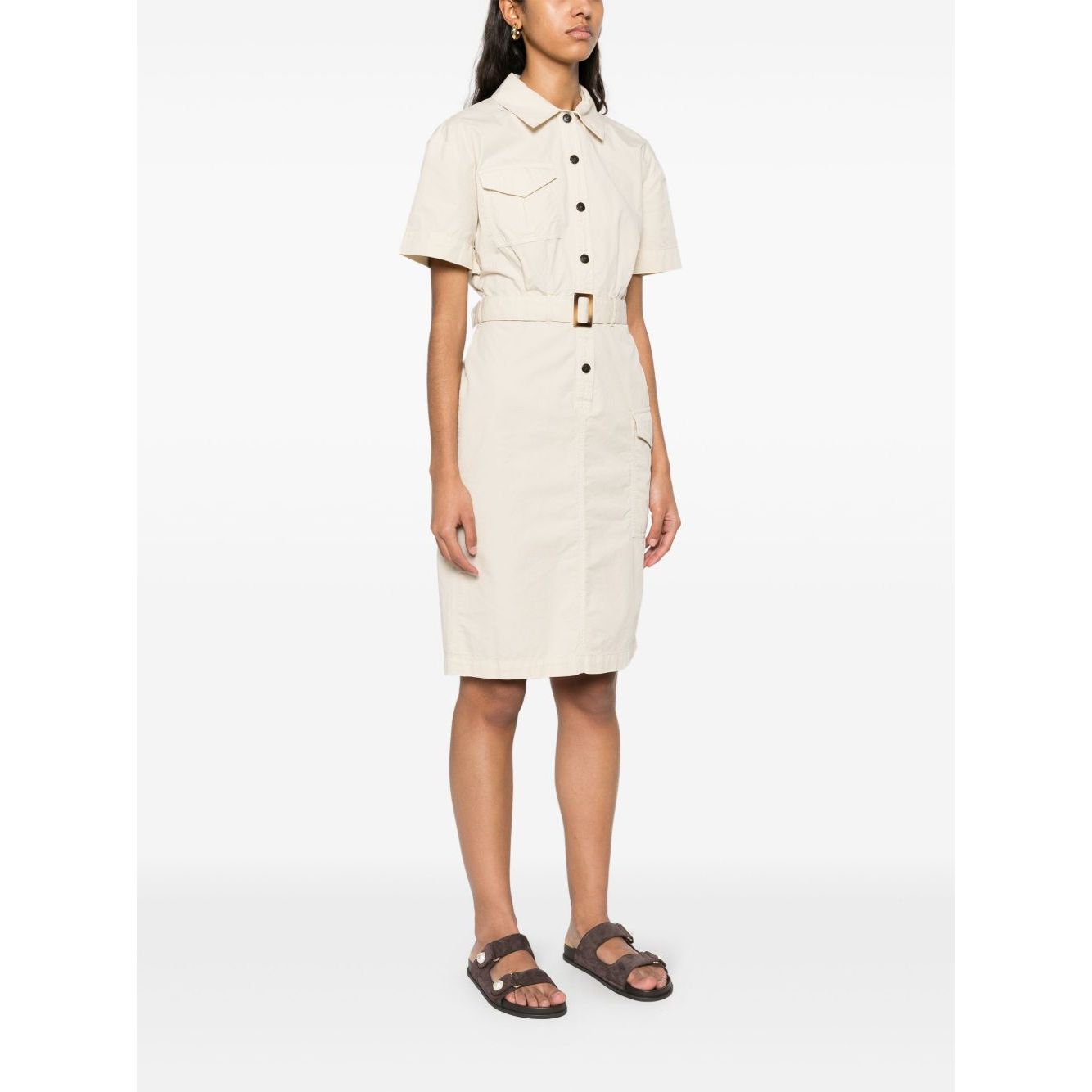 Woolrich belted shirt dress Dresses