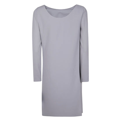 Emporio Armani panel-detail cady-texture mini dress