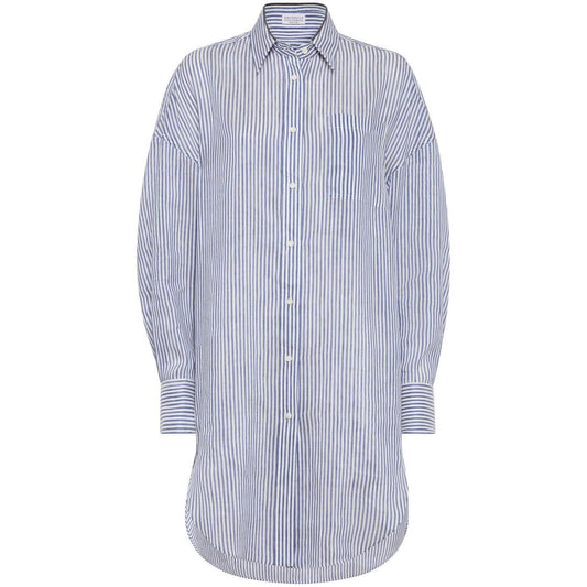 Brunello Cucinelli Shirts Clear Blue MH756NL416C503-P25