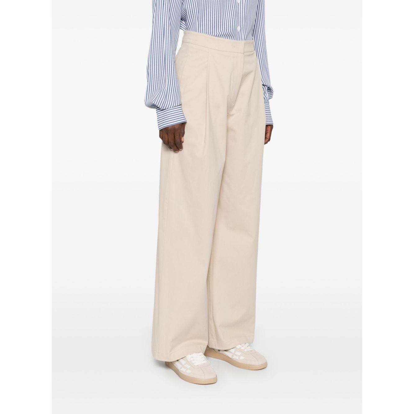 Emporio Armani wide leg trousers