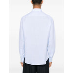 Emporio Armani logo-embroidered long-sleeve shirt 01SM0L010F9700-P25