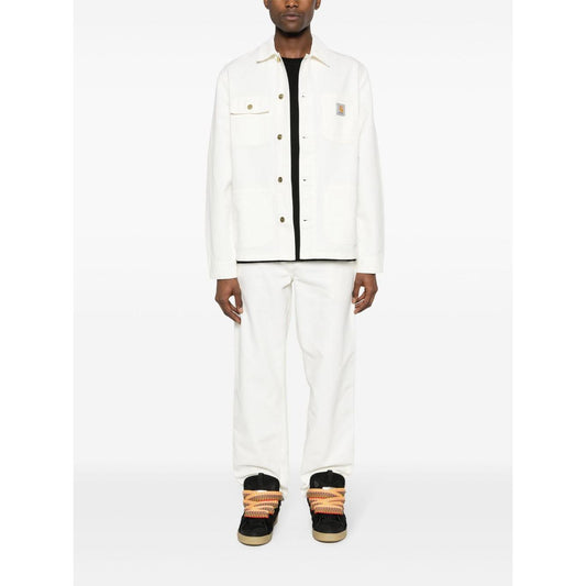 CARHARTT WIP MAIN Jackets White Jackets Carhartt Wip Main White Smoke