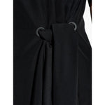 Emporio Armani midi dress with waist knot EW001538TE14039UC001-P25
