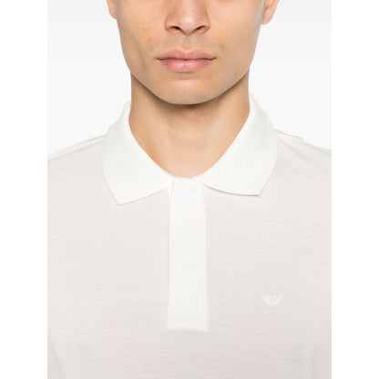 Emporio Armani Polo with embroidery Topwear