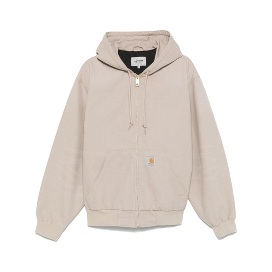 CARHARTT WIP MAIN Jackets Beige Jackets Carhartt Wip Main Gray