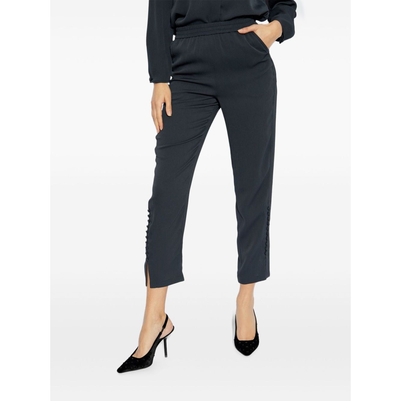 Emporio Armani relaxed fit trousers