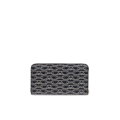 Emporio Armani Allover logo continental wallet