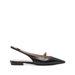 EMPORIO ARMANI EXCLUSIVE Emporio Armani leather ballet flats