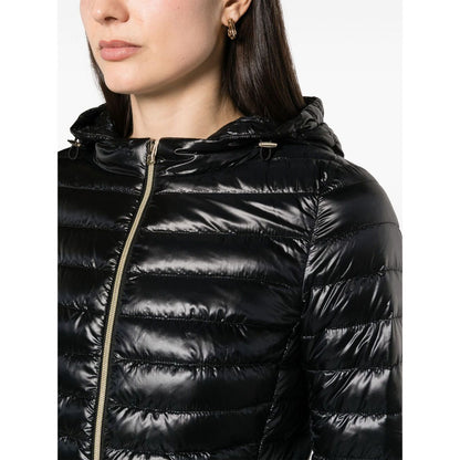 Herno Coats Black Jackets