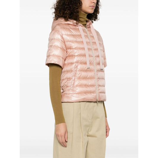 Herno Coats Pink Jackets Herno Antique White